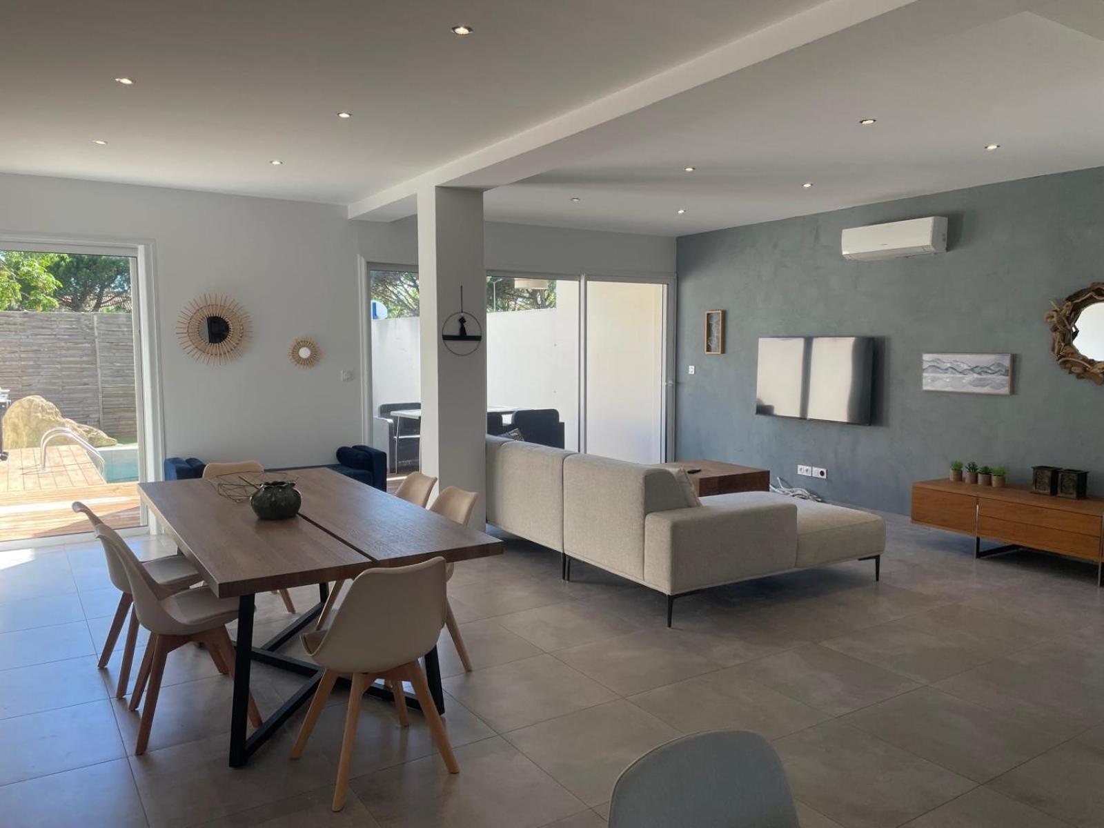 Villa Design Cap Dagde Piscine Et Plage Le Grau-dʼAgde Exterior foto