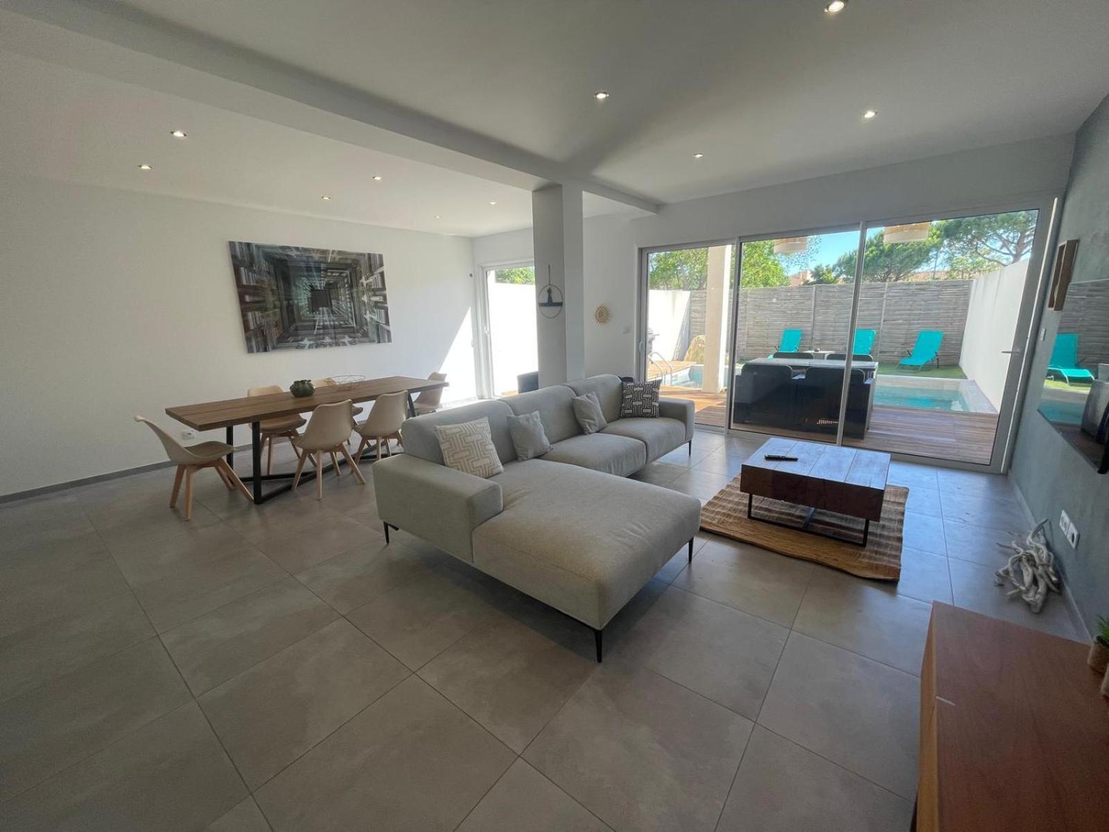 Villa Design Cap Dagde Piscine Et Plage Le Grau-dʼAgde Exterior foto