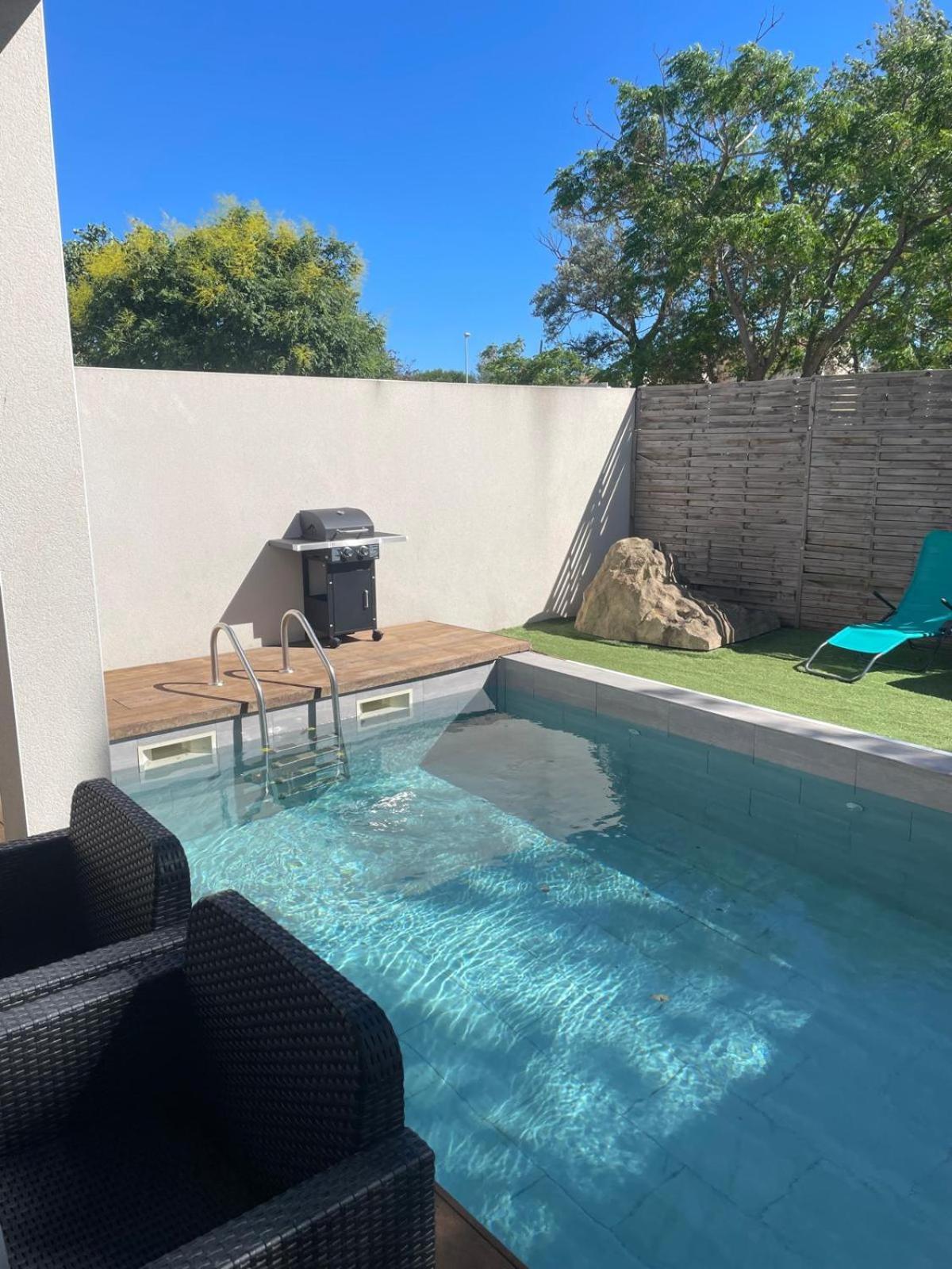 Villa Design Cap Dagde Piscine Et Plage Le Grau-dʼAgde Exterior foto