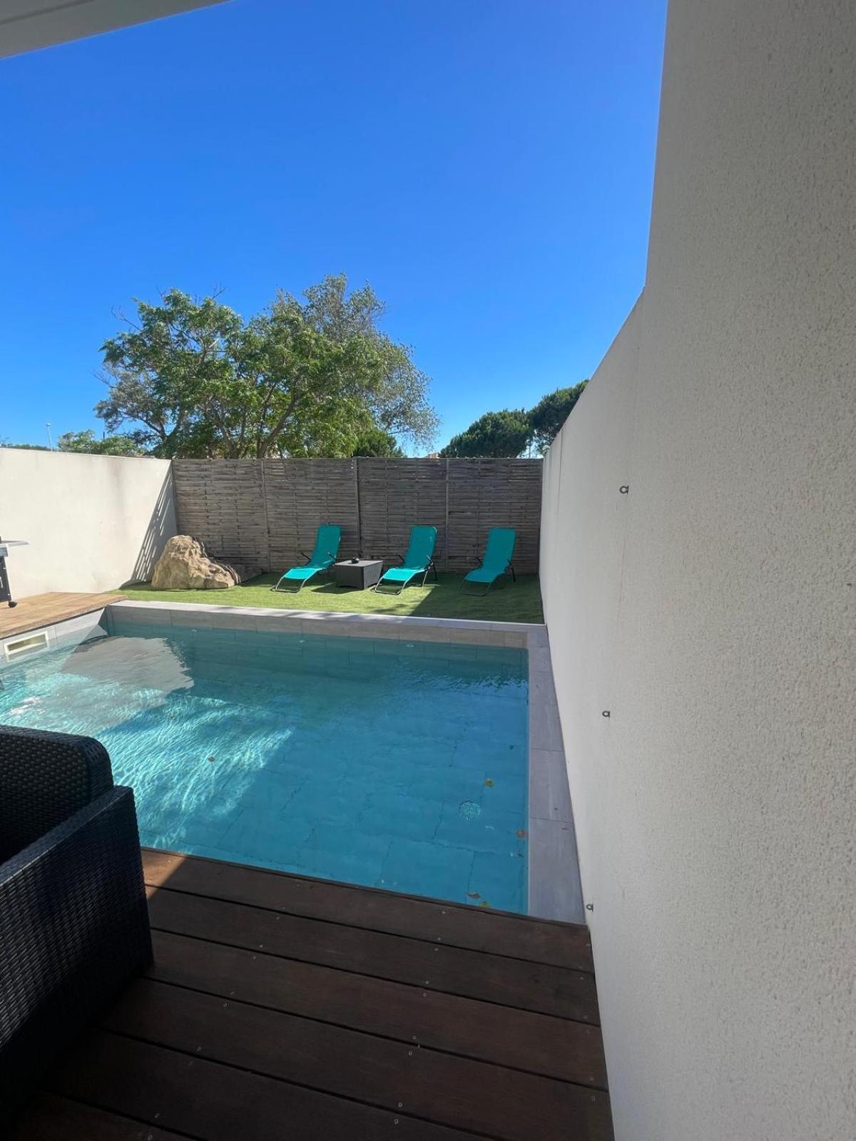 Villa Design Cap Dagde Piscine Et Plage Le Grau-dʼAgde Exterior foto