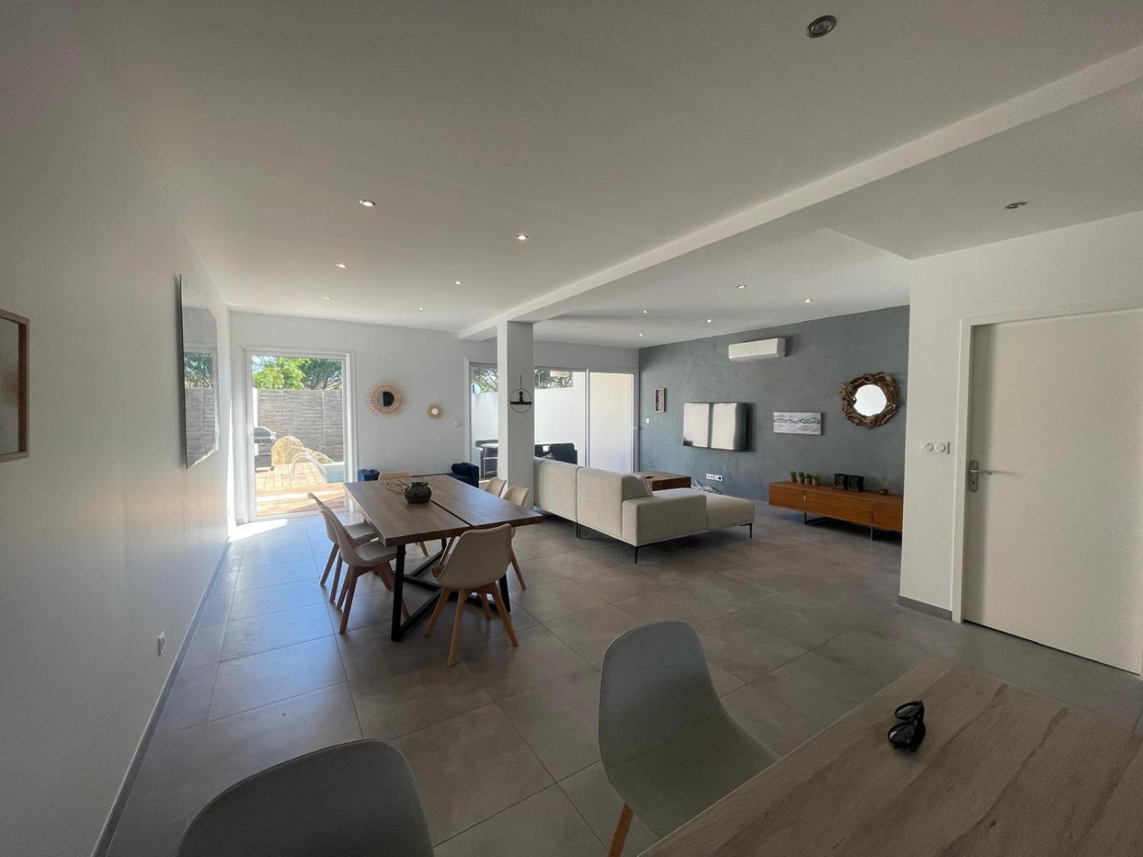 Villa Design Cap Dagde Piscine Et Plage Le Grau-dʼAgde Exterior foto