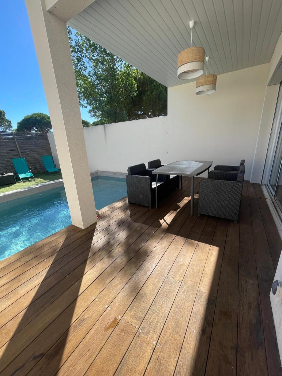 Villa Design Cap Dagde Piscine Et Plage Le Grau-dʼAgde Exterior foto